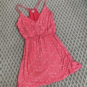 Summer dress by Guess Pink Aztec print